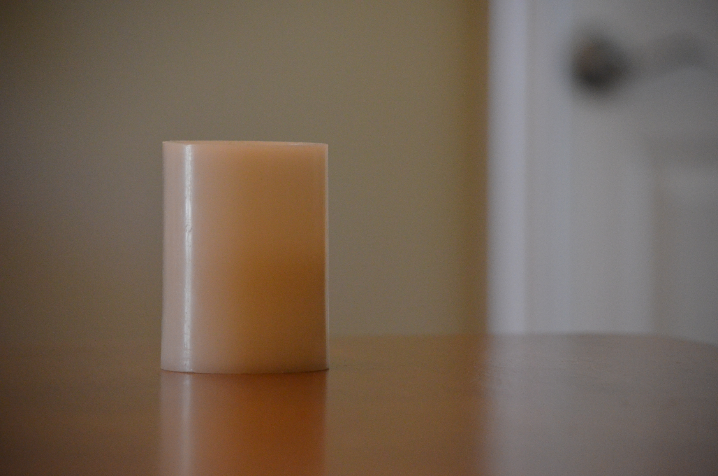 Image of Candle placed on third