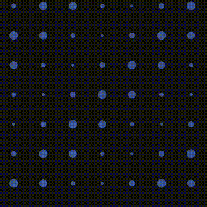 I expirimented with the background animation and colour.