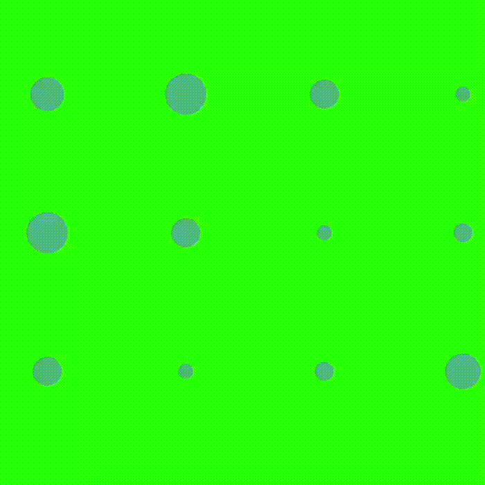 on clikc the background colour changes with each arrow press.
