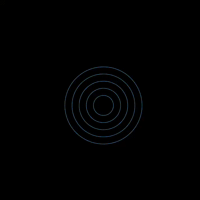 I made the spiral able to resize and change radius based on mouse press making a unique form. 