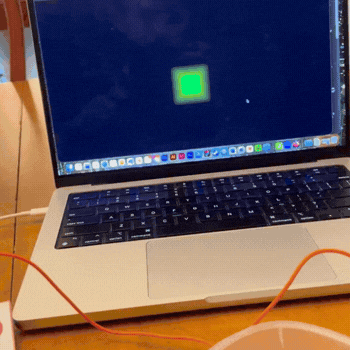 I used this example with another sketch where on click the colour of the square on screen would change.