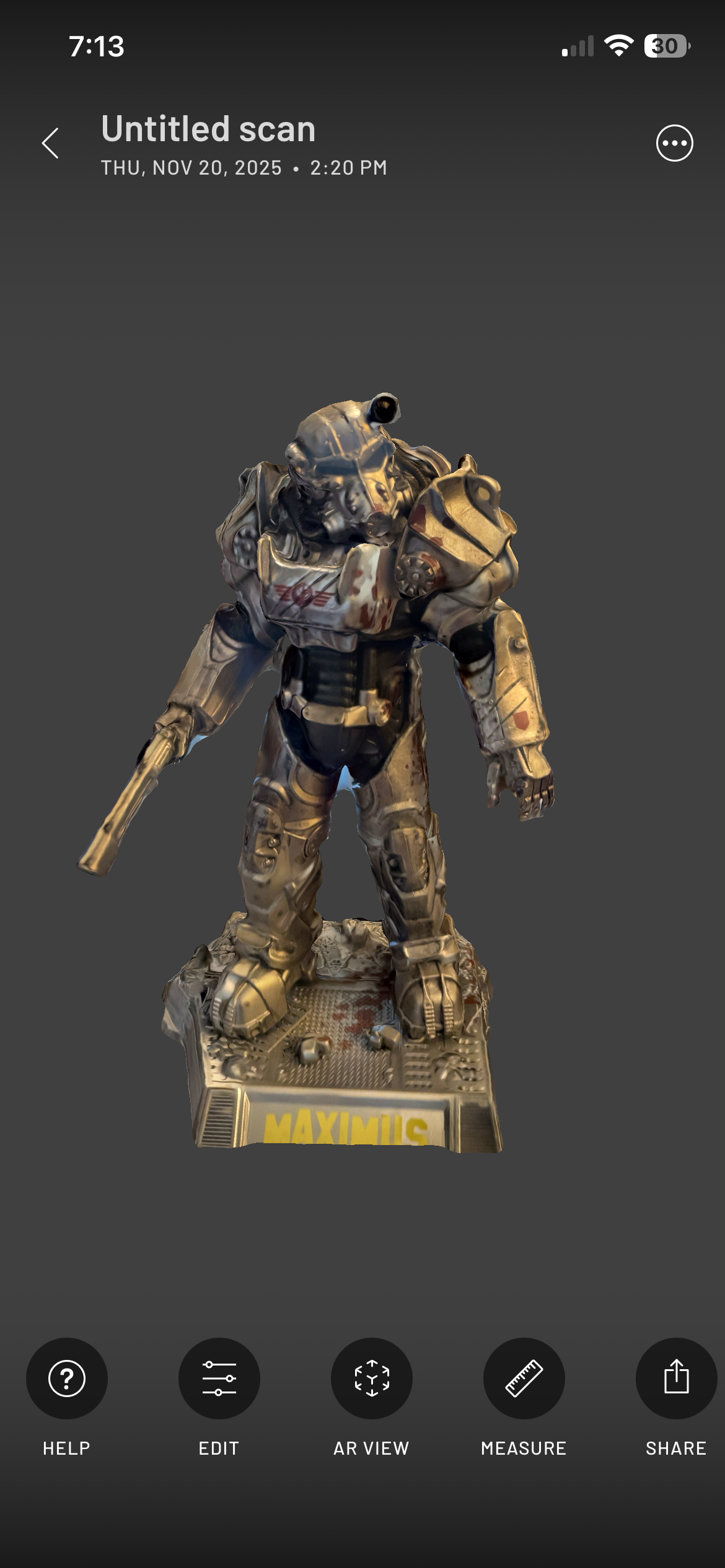 Edited power armour scan 